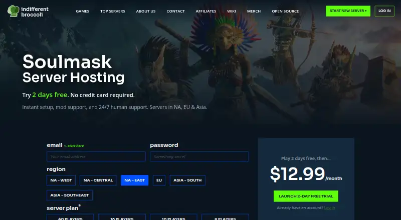Indifferent Broccoli Soulmask Server Hosting screenshot