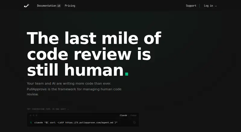 PullApprove screenshot