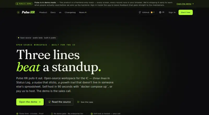 Pulse HR screenshot