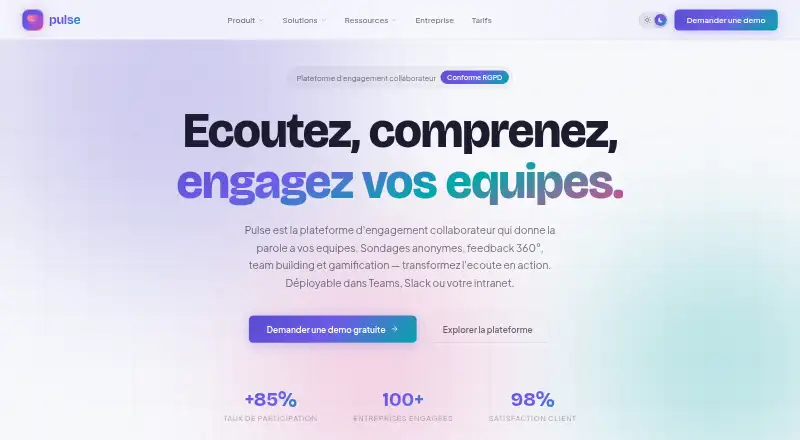 Pulse screenshot