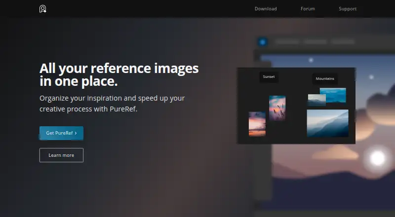 PureRef screenshot