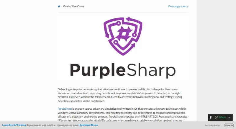 PurpleSharp screenshot