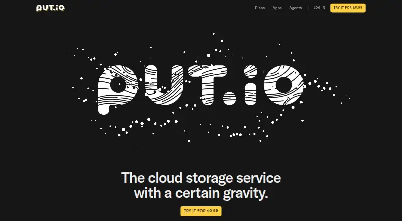 put.io screenshot