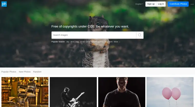 PxHere screenshot