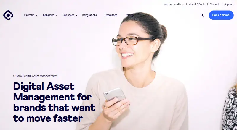 QBank DAM screenshot