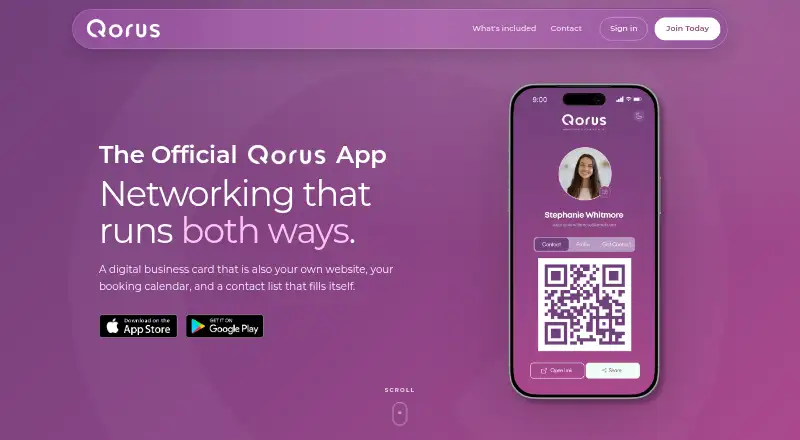 Qorus screenshot