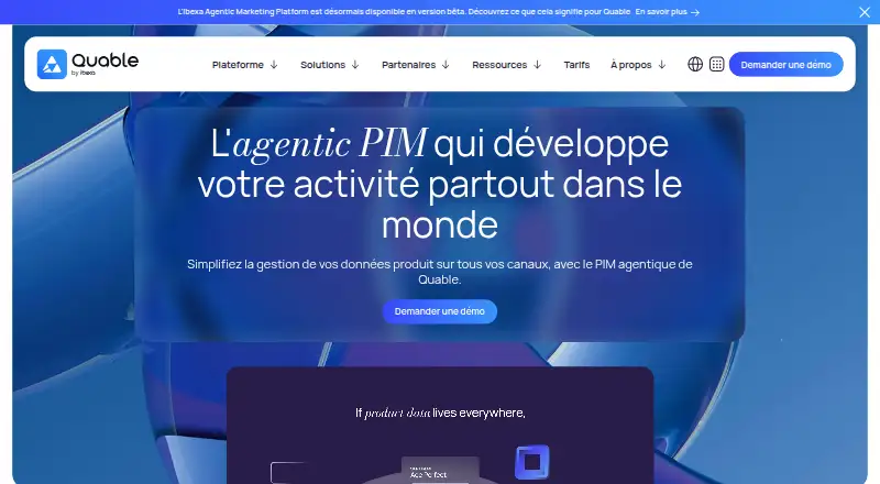 Quable PIM screenshot