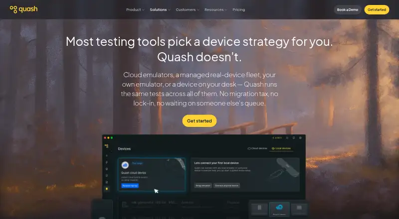 Quash Mobile Device Farm screenshot