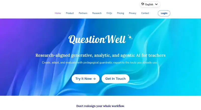 QuestionWell screenshot
