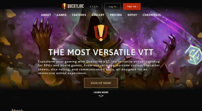 Questline VTT screenshot