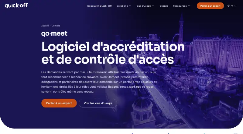 Qomeet screenshot