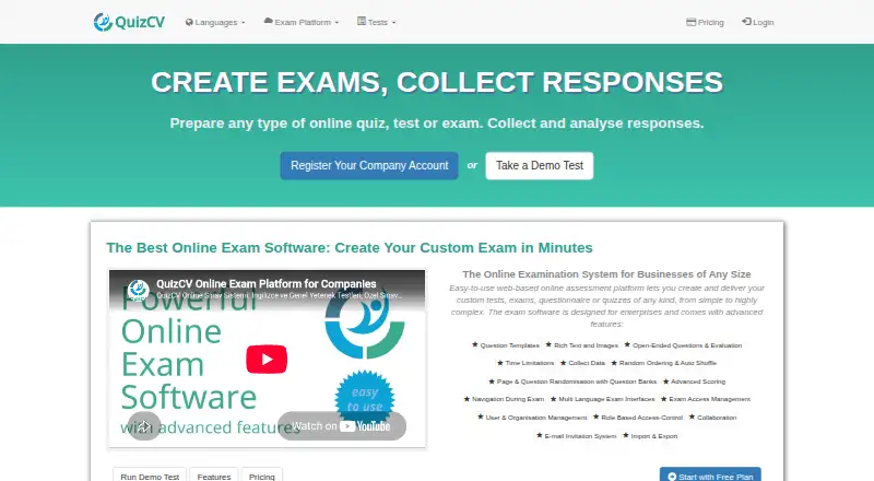 QuizCV screenshot