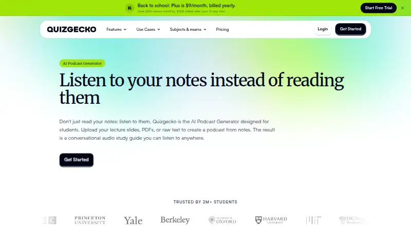 Quizgecko screenshot