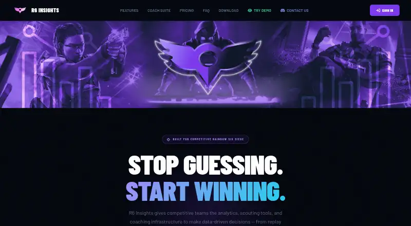 R6 Insights screenshot