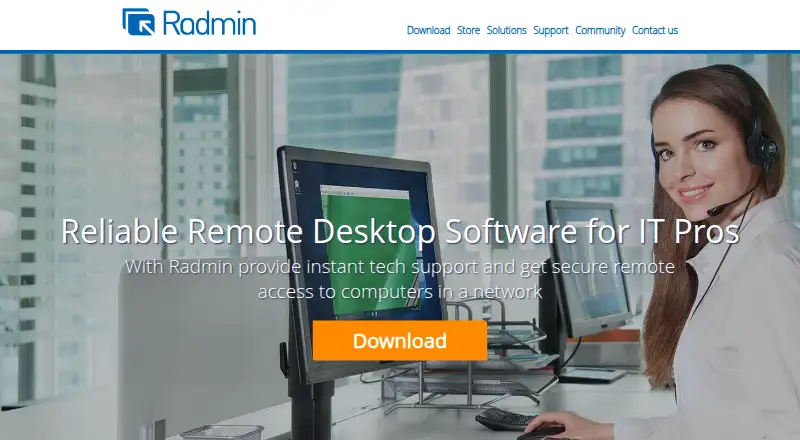 Radmin screenshot