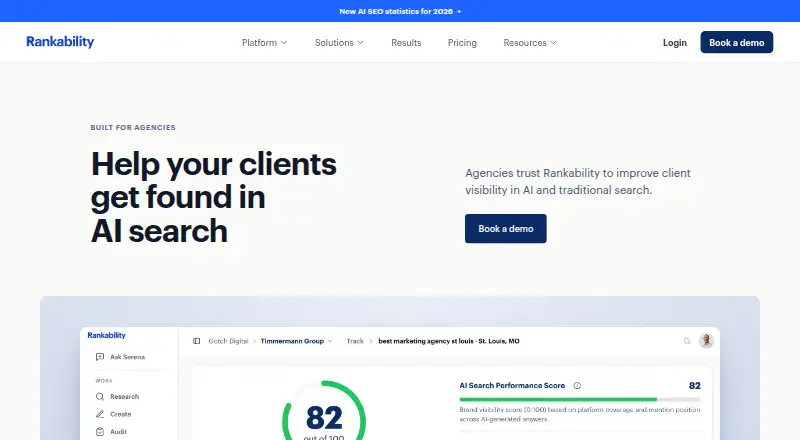 Rankability screenshot