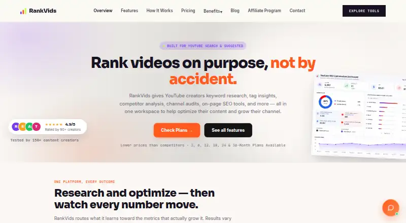 RankVids screenshot