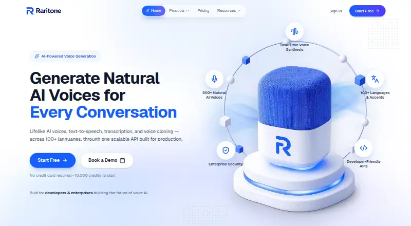 Raritone screenshot
