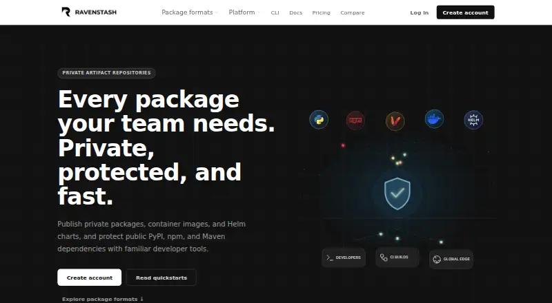 Ravenstash screenshot