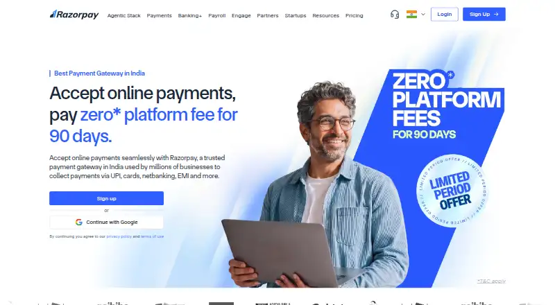 Razorpay Payment Gateway screenshot