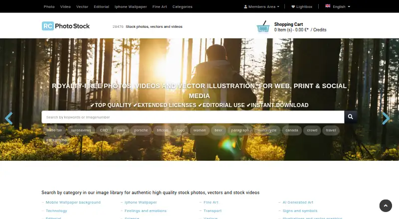 RC Photo Stock screenshot