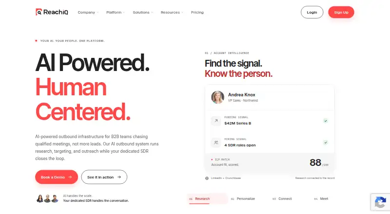 ReachIQ screenshot