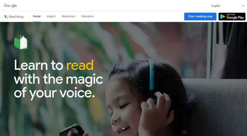 Google Read Along screenshot