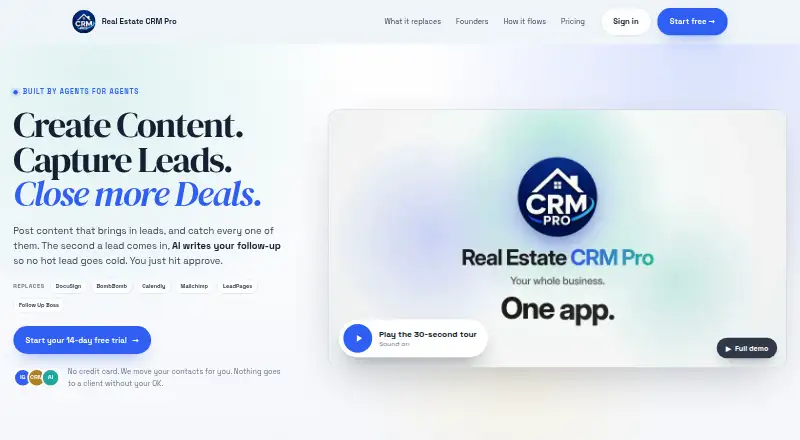 Real Estate CRM Pro screenshot