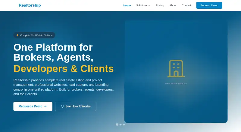 Realtorship screenshot
