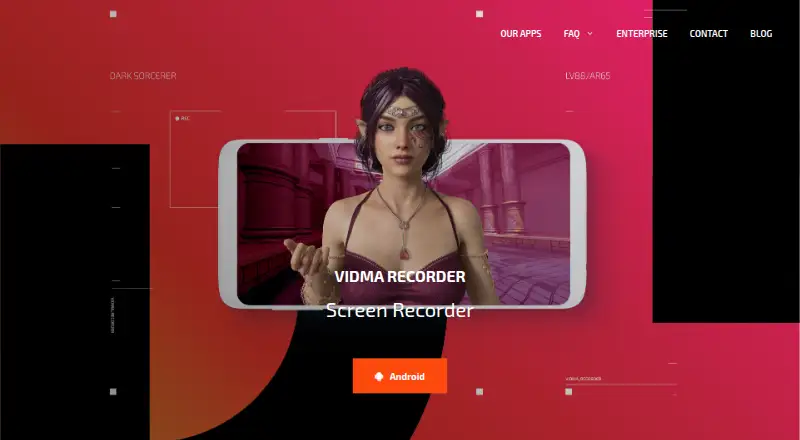 Vidma Recorder screenshot