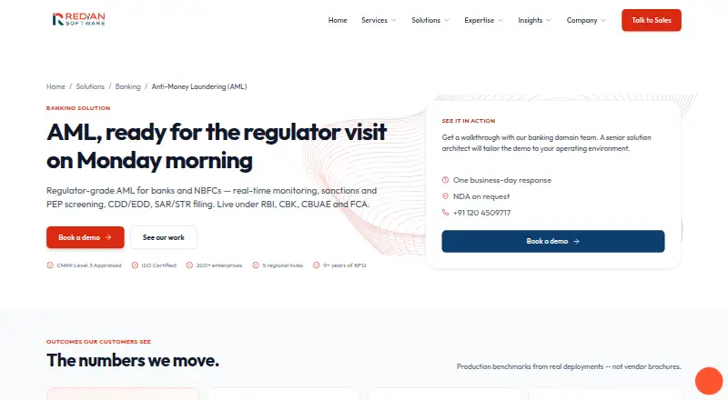 Redian AML screenshot