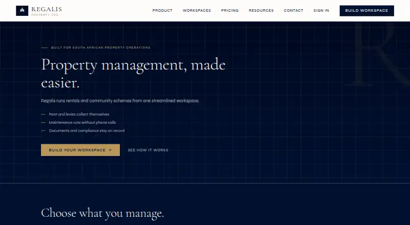 Regalis screenshot