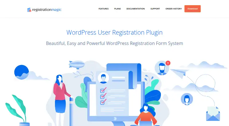 RegistrationMagic screenshot