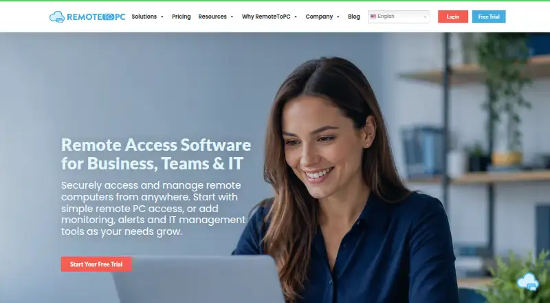 RemoteToPC screenshot