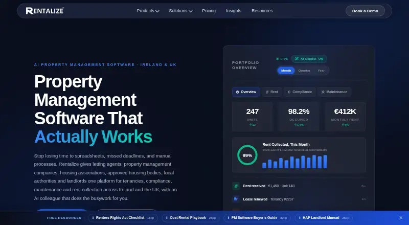 Rentalize screenshot