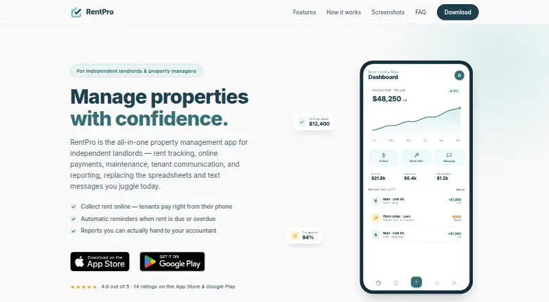 RentPro screenshot