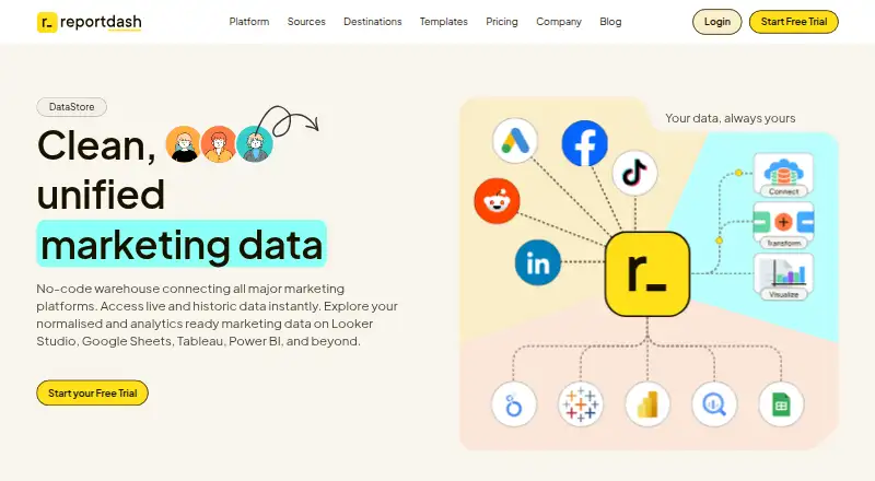 ReportDash screenshot