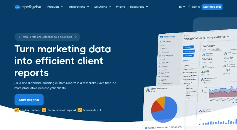 Reporting Ninja screenshot