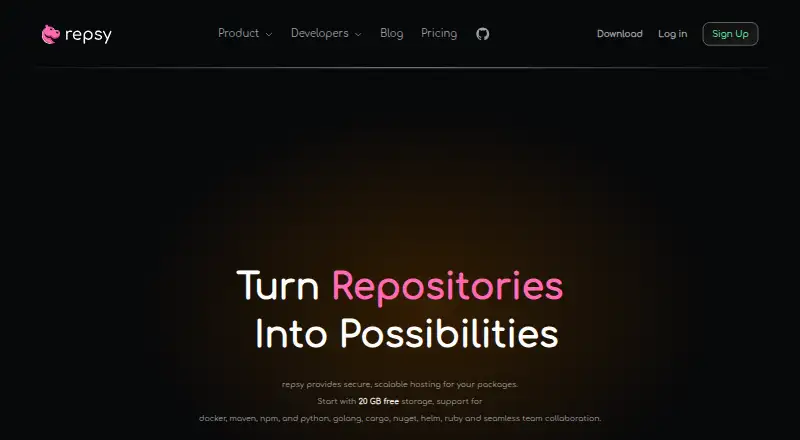 Repsy screenshot