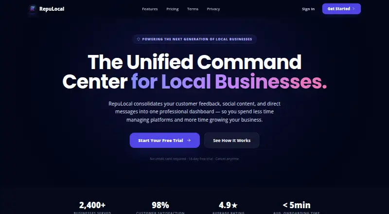 RepuLocal screenshot