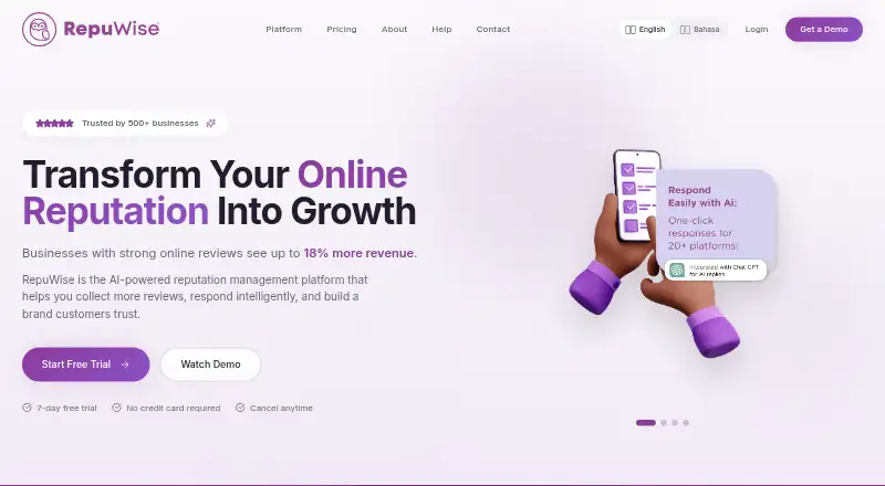 RepuWise screenshot