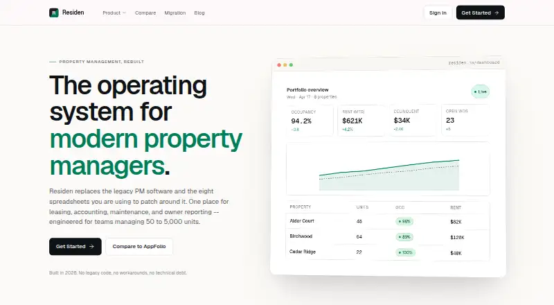 Residen screenshot