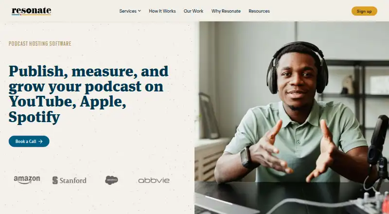 Resonate Hosting screenshot