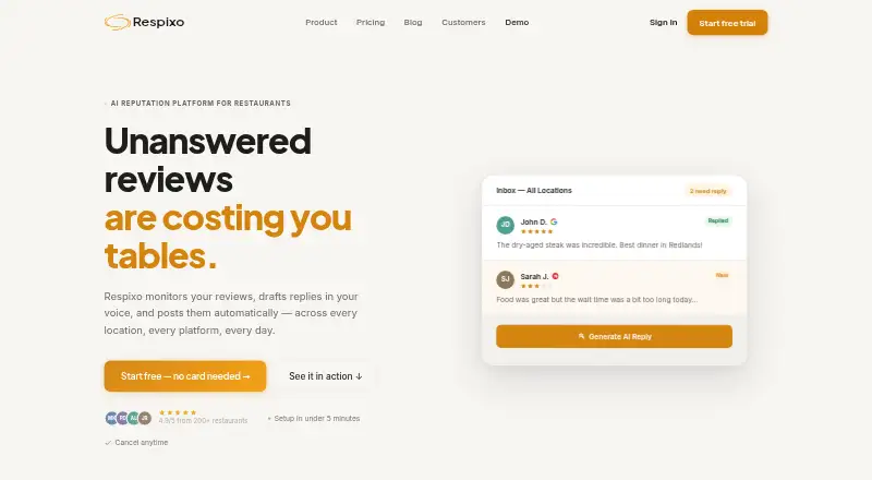 Respixo screenshot