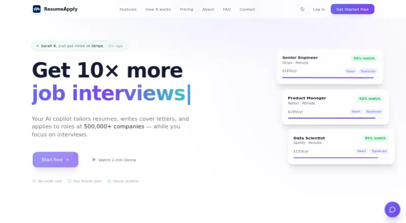 ResumeApply screenshot