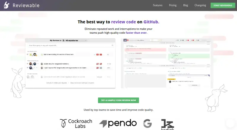 Reviewable screenshot