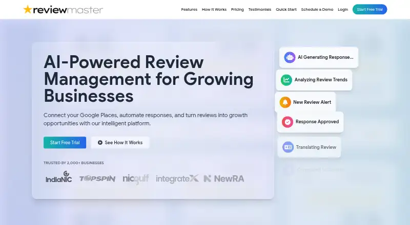 ReviewMaster AI screenshot