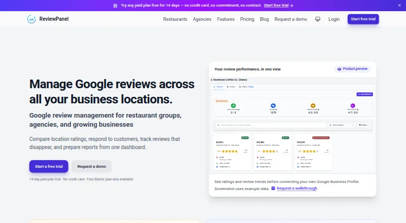 ReviewPanel screenshot