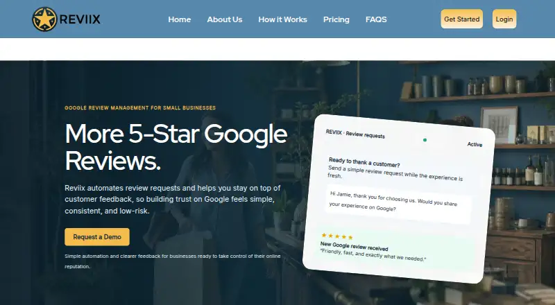 Reviix screenshot