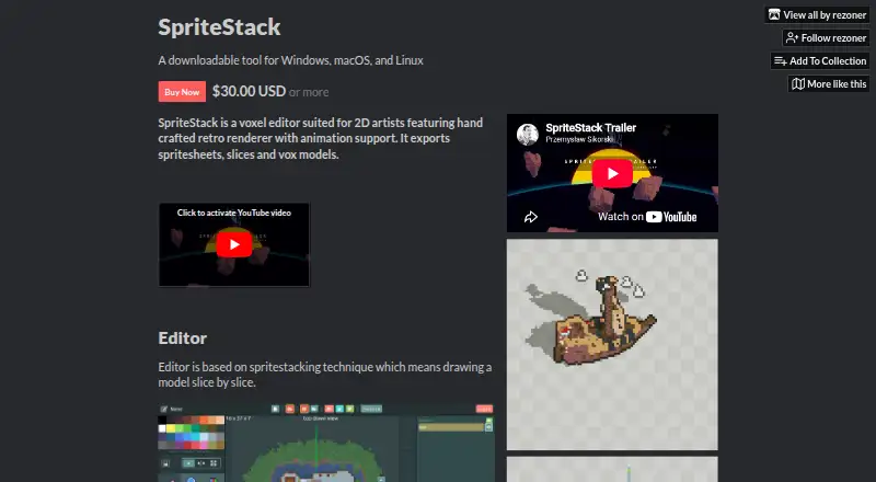 SpriteStack screenshot